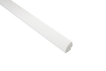 Kvartsstav PVC Vit 16 x 16 mm - 2,5 m Primo